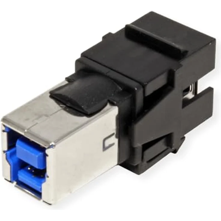 Bachmann USB A/B 3.0 Keystone Modul, hochwertiger Datenanschluss mit einfacher Bedienung und Langlebigkeit, 917400 – Bild 3