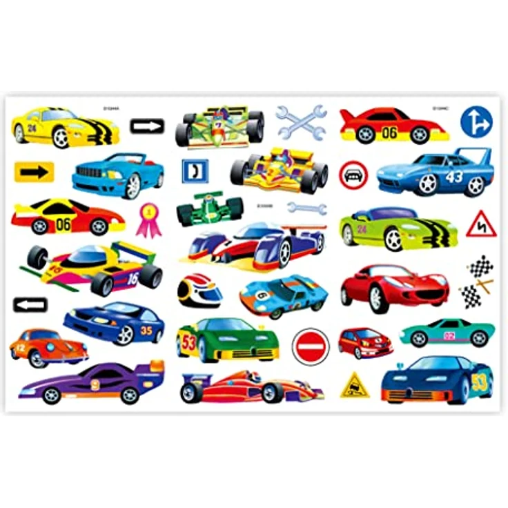 Lenco SCD-24 Kids CD-Player blau CD-Player FM-Radio klinken stickers – Bild 6