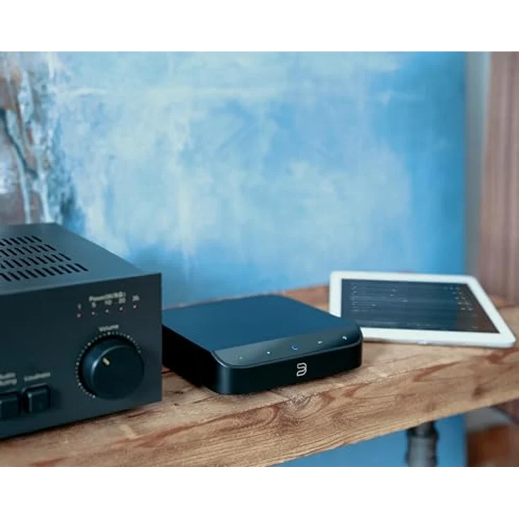 Bluesound NODE Nano Kabelloser Hochauflösender Multiroom-Musik-Streamer, Schwarz – Bild 5