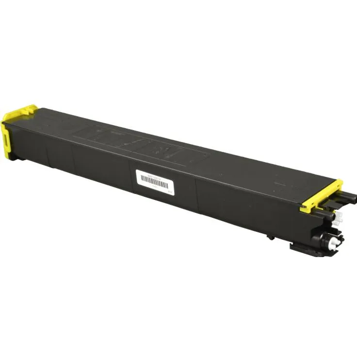 Ampertec Kompatibler Toner für Sharp MX-61GTYA, Gelb, hohe Druckkapazität von ca. 24.000 Seiten bei 5% Deckung