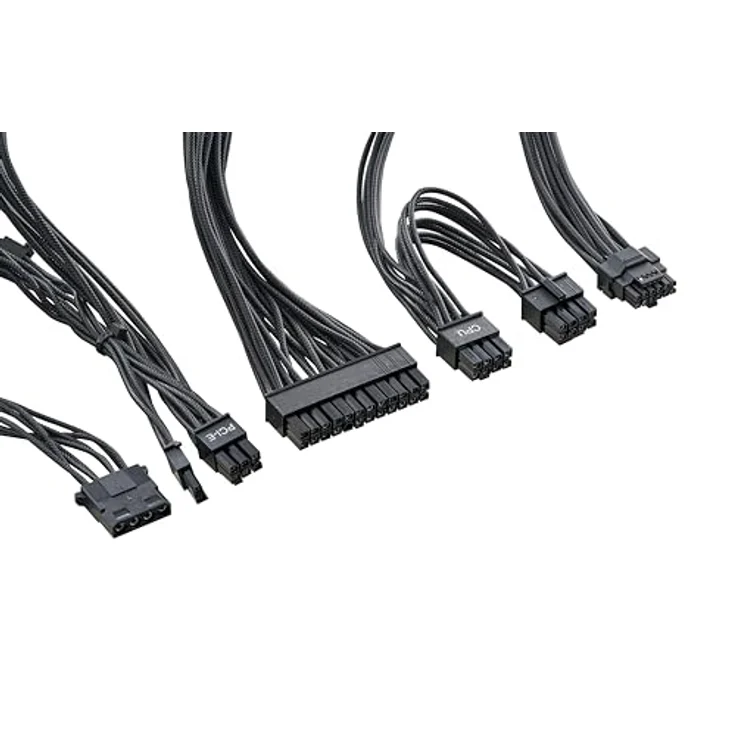 Cooler Master MWE Gold V3, 550W ATX-Netzteil mit 80 PLUS Bronze-Zertifizierung und 120 mm Lüfter, schwarz – Bild 8