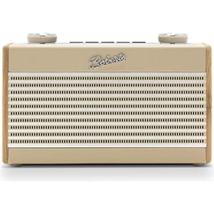Roberts Radio Rambler UNO Tragbares DAB+/FM/Bluetooth-Radio, cremefarben mit kompaktem Design und Reiseschalter