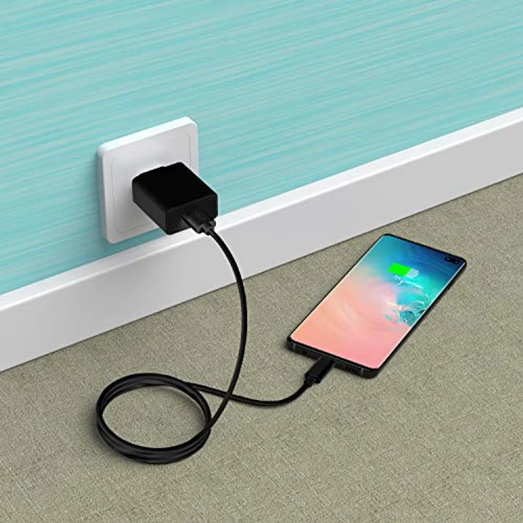 Slabo Ladekabel USB Typ C für Lenovo Tab M10 | Lenovo Tab4 10 Plus | Lenovo Tab4 8 Plus Datenkabel Verbindungskabel Sync-Kabel – schwarz – Bild 7
