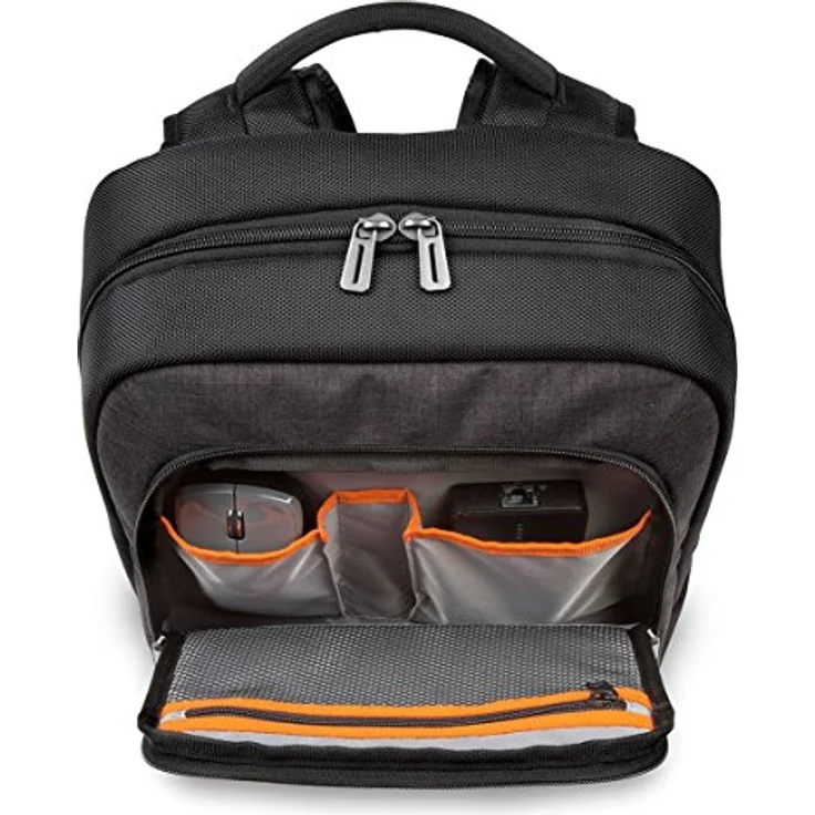 Targus TSB911EU CitySmart 12,5 13 13,3 14 15 15,6" Essential Notebook-Rucksack – Schwarz/Gru – Bild 3