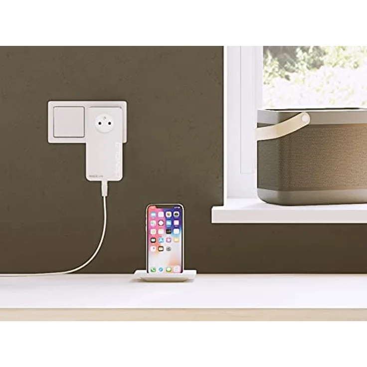 Devolo Magic 1 LAN Powerline-Adapter, 1200 Mbit/s, Gigabit Ethernet, integrierte Steckdose, weiß – Bild 5