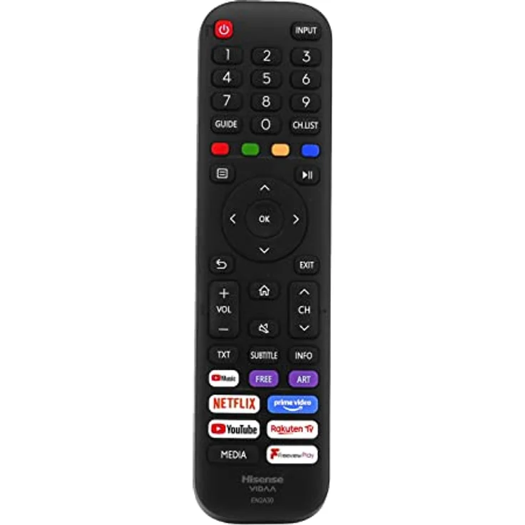 Hisense Original Fernbedienung EN2A30, Hochwertige Ersatz-Fernbedienung – Bild 4