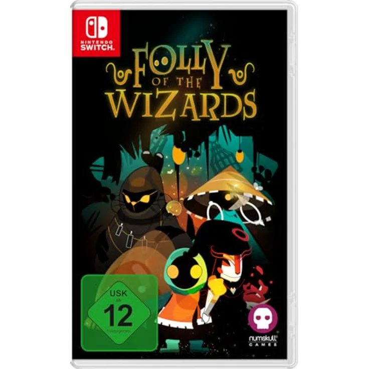 NUMSKULL GAMES Folly of the Wizards, 2D-Roguelike-Actionspiel für Nintendo Switch mit prozedural generierten Dungeons – Bild 1