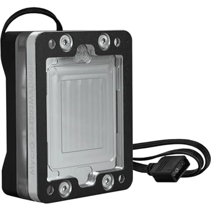 Thermal Grizzly Intel 1851 Mycro Direct-Die Pro RGB V1 Wasserkühler – Blau, optimiert für LGA1851, Direct-Die-Montage, verbesserte Kühlleistung – Bild 2