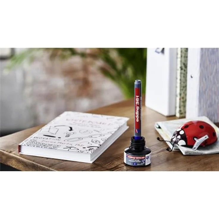 Edding Boardmarker 361, schwarz, Rundspitze, Strichbreite 1mm – Bild 4