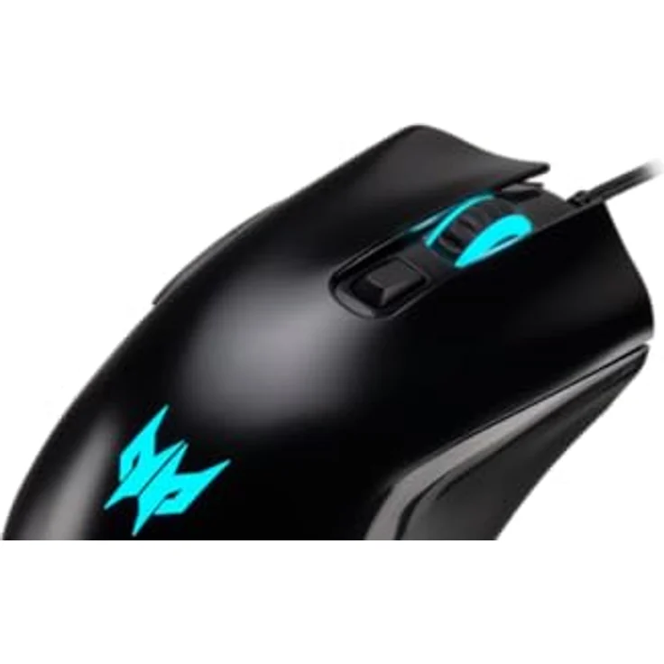 Acer Gaming Mouse Predator Cestus 333, 16000 DPI, 6 programmierbare Tasten, ergonomisches Design für Rechtshänder, Schwarz – Bild 2