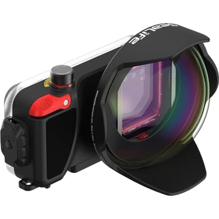Sealife SportDiver Wide Angle Dome Lens 15cm (SL053), Weitwinkelkonverter für Unterwasserfotografie, Schwarz – Bild 5