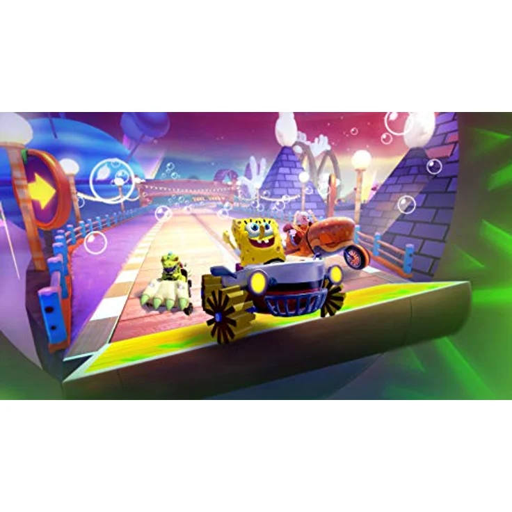 Game Mill Nickelodeon Kart Racers 2: Grand Prix, Nintendo Switch Spiel mit 30 Rennfahrern, 70 Crew-Mitgliedern, 28 Tracks und Online-Multiplayer für bis zu 8 Spieler – Bild 4