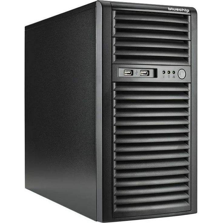 Bluechip SERVERline T30331s, Server mit 32 GB RAM, 8 Prozessorkernen und Intel Turbo Boost bis zu 5,60 GHz