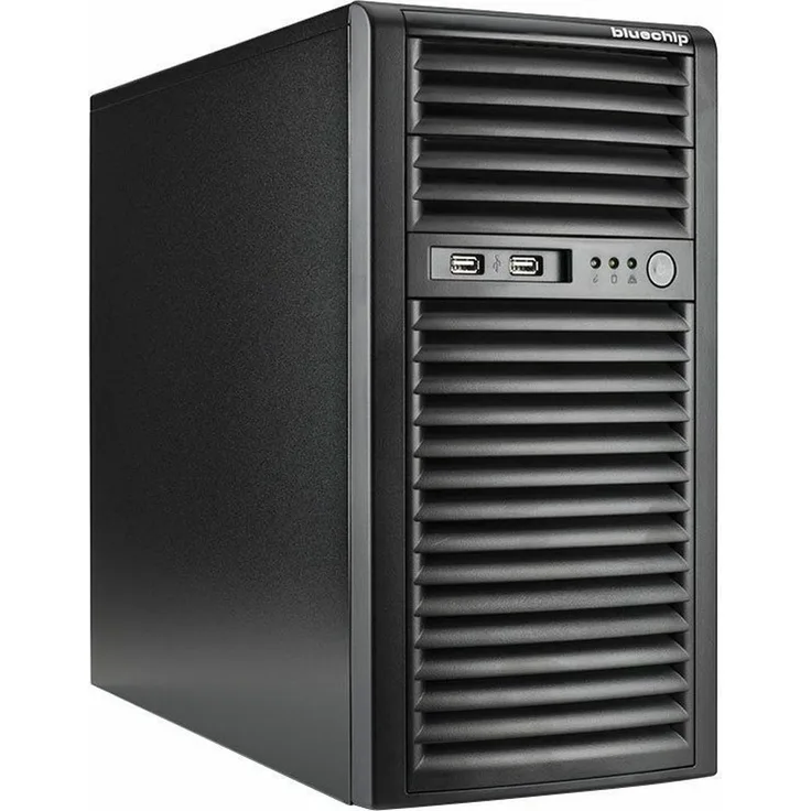 Bluechip SERVERline T30331s, Server mit 32 GB RAM, 8 Prozessorkernen und Intel Turbo Boost bis zu 5,60 GHz
