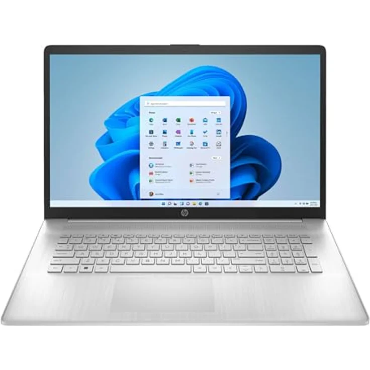 HP Notebook 17-cp0565ng 17,3 Zoll (43,9 cm) Full IPS AMD Ryzen 5 5500U 8 GB 512 GB Windows 11, Silber - Preisvergleich – Bild 1