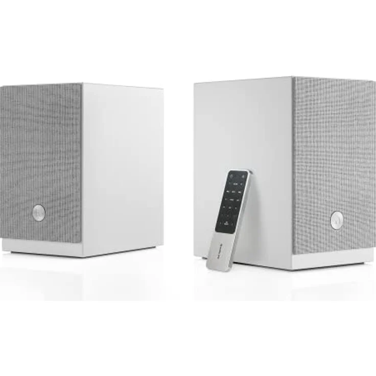 Audio Pro A28 - Kabellose Aktiv Multiroom Lautsprecher mit Bluetooth & WiFi - Stereo Speaker für Home Entertainment mit AirPlay 2, Chromecast, Spotify - Weiss – Bild 3