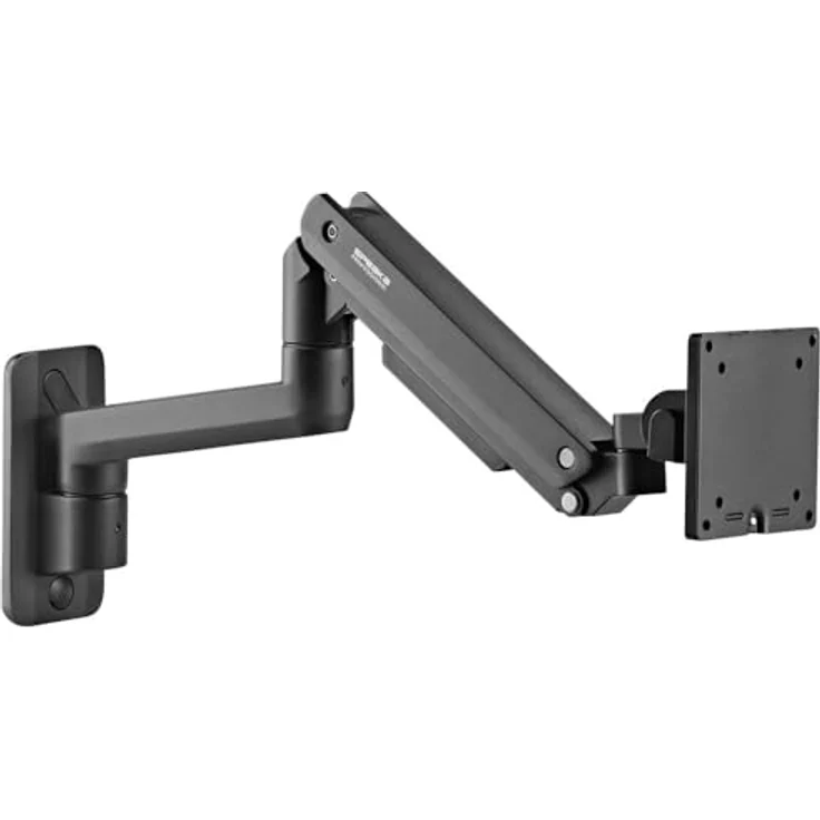 Speaka Professional SP-MM-990 1fach Monitor-Wandhalterung Schwarz Höhenverstellbar, Neigbar für 43,2 cm (17) - 124,5 cm (49) Displays – Bild 4