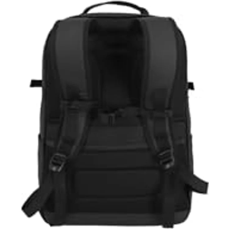 Travelite BASICS Rucksack, wasserabweisend mit gepolstertem Laptop Fach für 15,6 Zoll, Aufsteckfunktion, Schwarz, 28 Liter, 900 Gramm – Bild 4