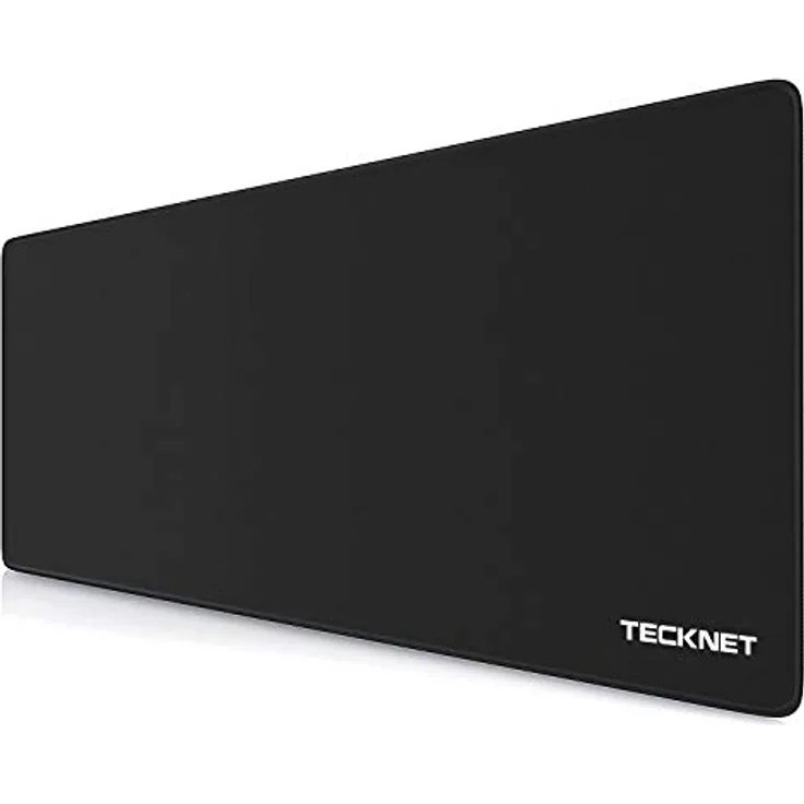 TECKNET Mauspad XXL Speed Gaming, 900x400 mm, Schwarz, Wasserdicht, rutschfeste Gummibasis, verbesserte Präzision und Geschwindigkeit