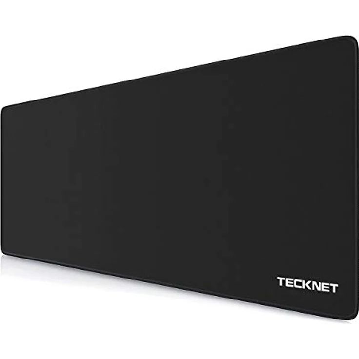 TECKNET Mauspad XXL Speed Gaming, 900x400 mm, Schwarz, Wasserdicht, rutschfeste Gummibasis, verbesserte Präzision und Geschwindigkeit – Bild 1