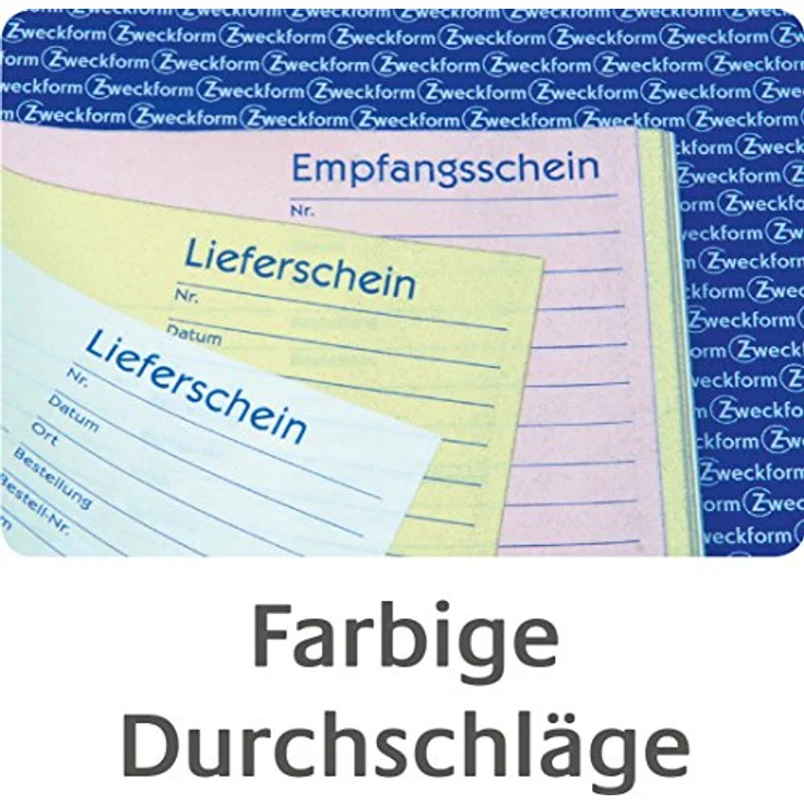 Avery Zweckform Formularblock Gutschein A6 quer, fälschungssicher, 2x50 Blatt mit Ausfüllhilfe – Bild 5