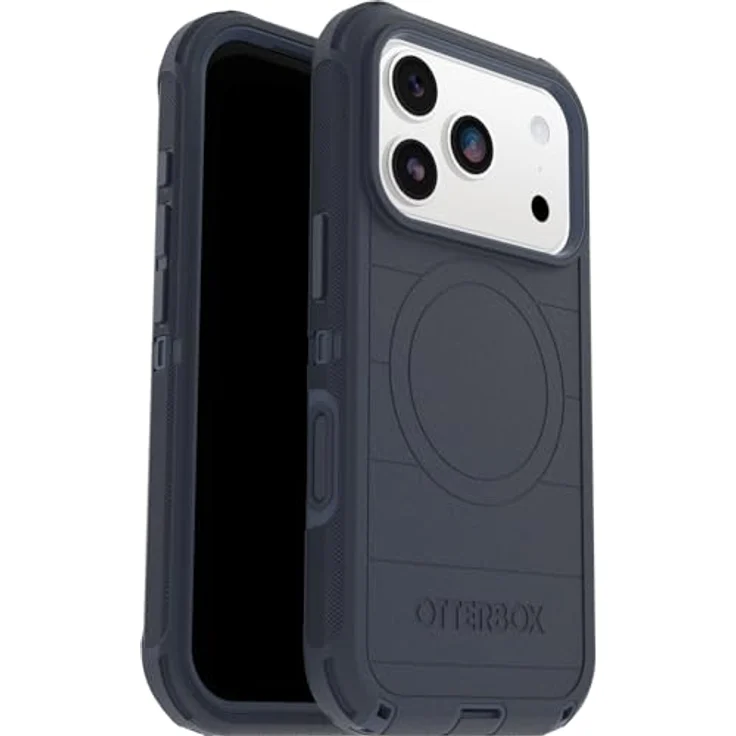 OtterBox Defender Series Pro MagSafe Hülle für iPhone 17 Pro, stoßfest und sturzsicher, 7X nach Militärstandard getestet, Blau – Bild 1
