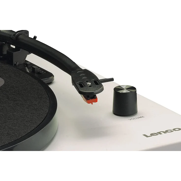 Lenco Plattenspieler LS-50 mit USB-Anschluss, im Holzgehäuse mit eingebauten Lautsprechern und integriertem Verstärker – Bild 6