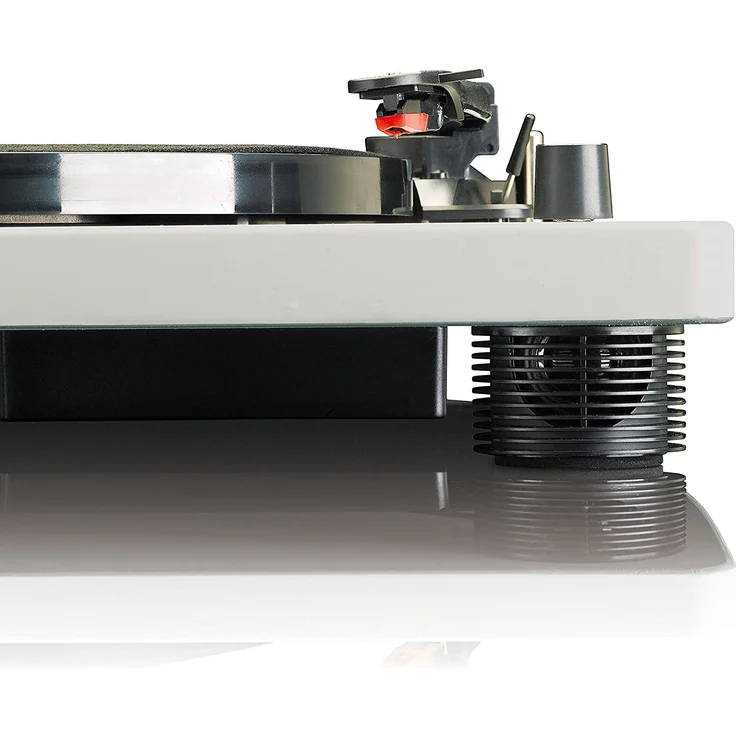 Lenco Plattenspieler LS-50 mit USB-Anschluss, im Holzgehäuse mit eingebauten Lautsprechern und integriertem Verstärker – Bild 8