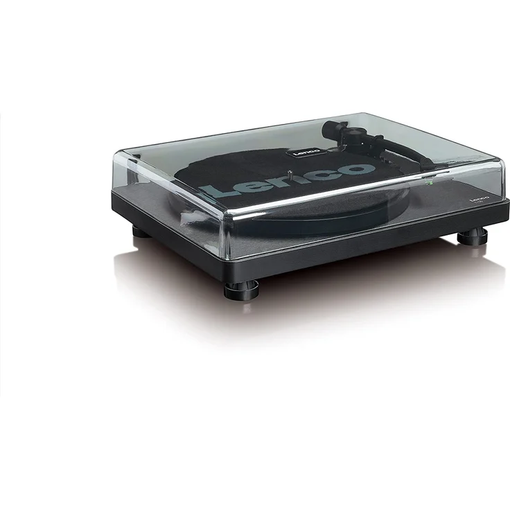 Lenco Plattenspieler L-30 Holzgehäuse vinyl player mit USB-Anschluss zum Digitalisieren von Schallplatten – Bild 8