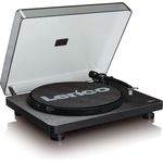 Lenco Plattenspieler L-30 Holzgehäuse vinyl player mit USB-Anschluss zum Digitalisieren von Schallplatten