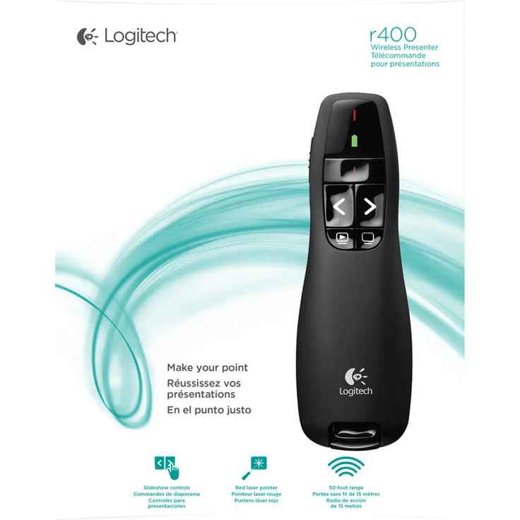 Logitech Wireless Presenter R400 (910-001356) – Bild 3