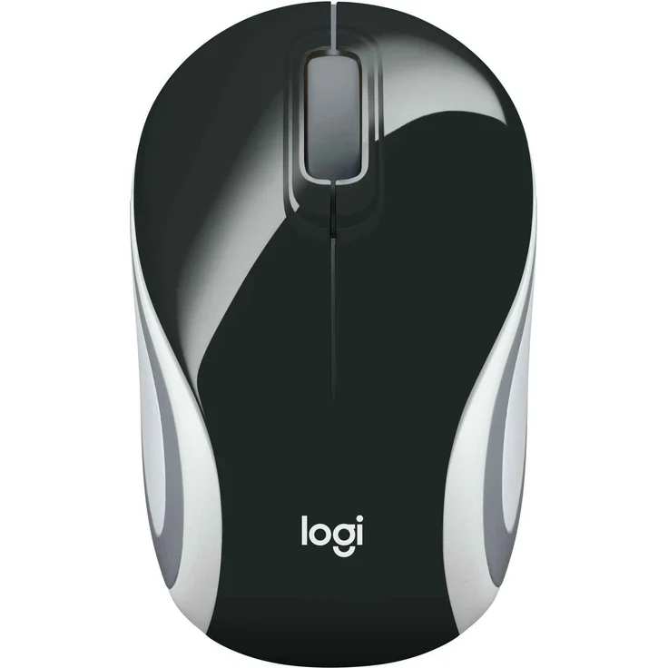 Logitech M187 Wireless Mini Mouse Black Glamour (910-002736) – Bild 3