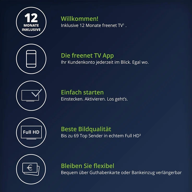 freenet TV CI+ TV Modul DVB-T2 HD mit 12 Monate gratis Guthaben – Bild 5