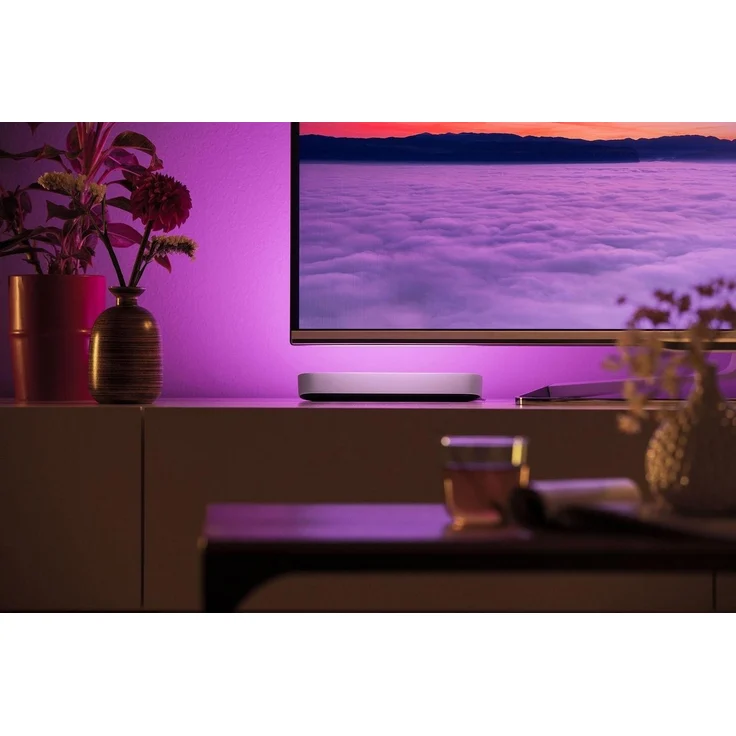 Philips Hue White and Color Ambiance Play Lightbar Doppelpack, dimmbar, bis zu 16 Millionen Farben, steuerbar via App, kompatibel mit Amazon Alexa, weiß-schwarz – Bild 13