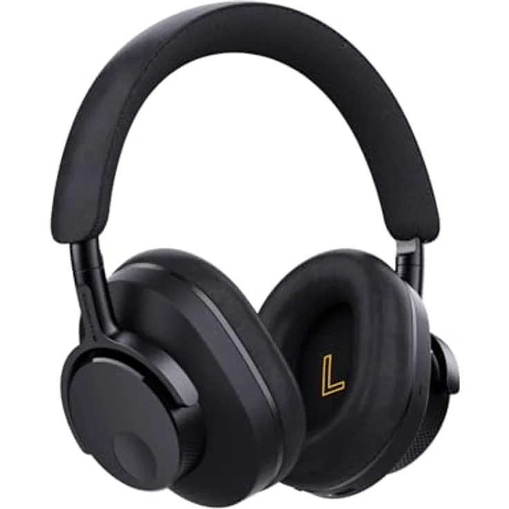 Cambridge Audio Melomania P100 Kopfhörer – Bluetooth, aktive Geräuschunterdrückung mit Hi-Fi-Sound, 100 Stunden Wiedergabe mit vom Benutzer austauschbarem Akku, Gaming-Modus und Tragetasche – Schwarz – Bild 1