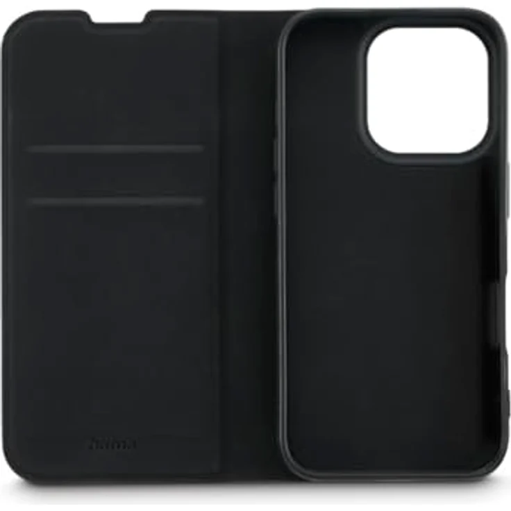 Hama Handyhülle für iPhone 16 Pro Max (Business Look, extra Display- und Kamera-Schutz, Schwarz) – Bild 4