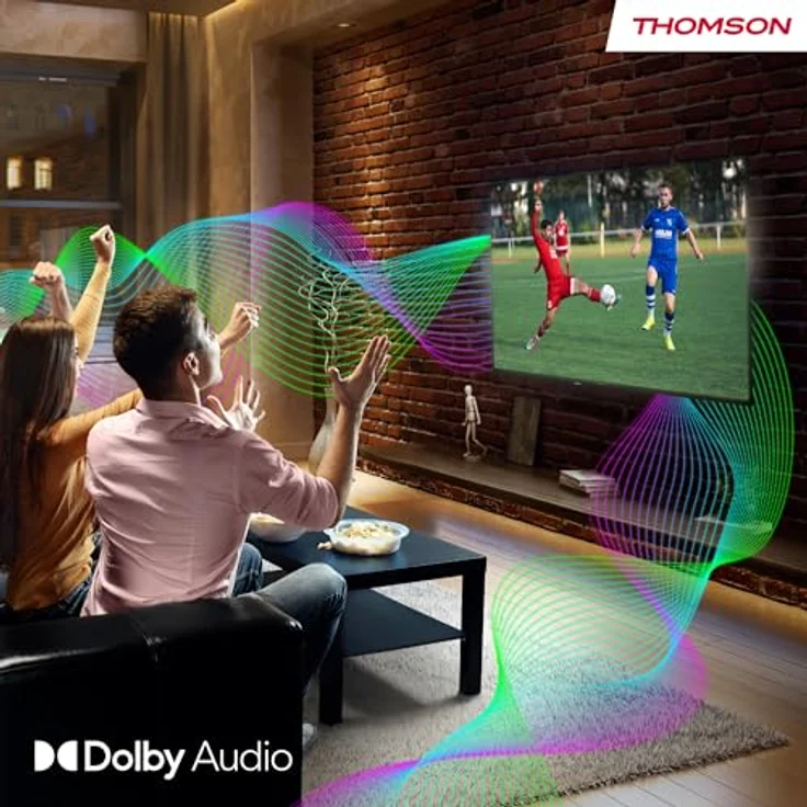 Thomson 32HG2S14, 32 Zoll HD Smart TV mit Google TV, Wi-Fi, Bluetooth und 3 HDMI, Schwarz – Bild 9