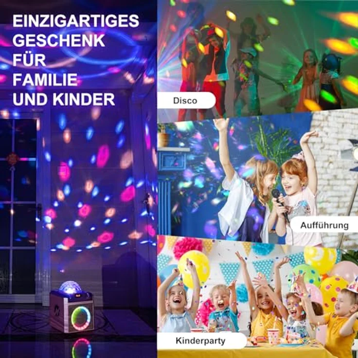 N-Gear Block Party 602 XL, Aktiver PA Lautsprecher mit 300 Watt, Bluetooth und RGB-LED, Space Pink – Bild 6