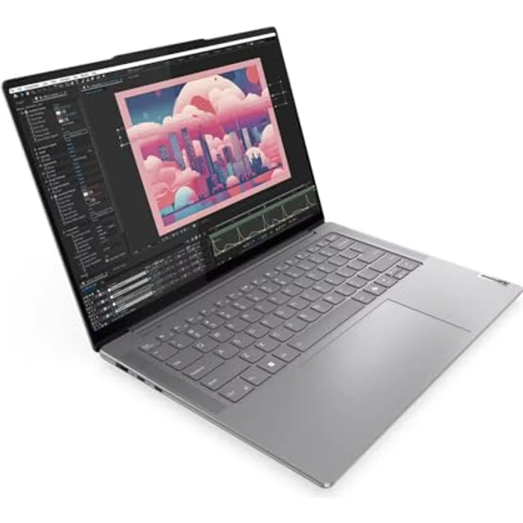 Lenovo Yoga Pro 7 83E3001BGE 14.5" 2.5K Laptop, AMD Ryzen™ 7 8845HS, 16GB LPDDR5x RAM, 512GB SSD, Windows 11 – Bild 1