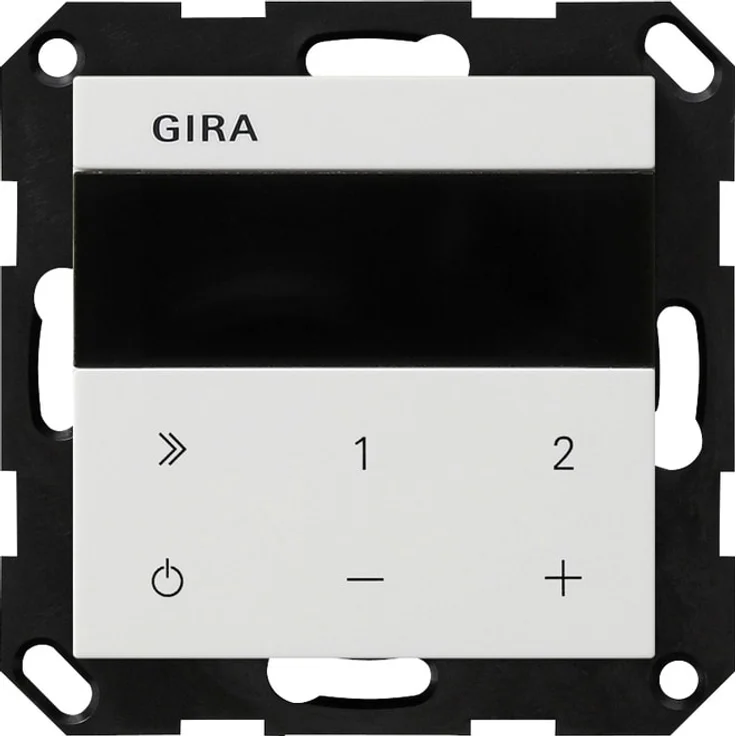 Gira 232027 UP-Radio IP System 55 Reinwe, Internetradio, WLAN, Bluetooth, Weiss – Bild 1