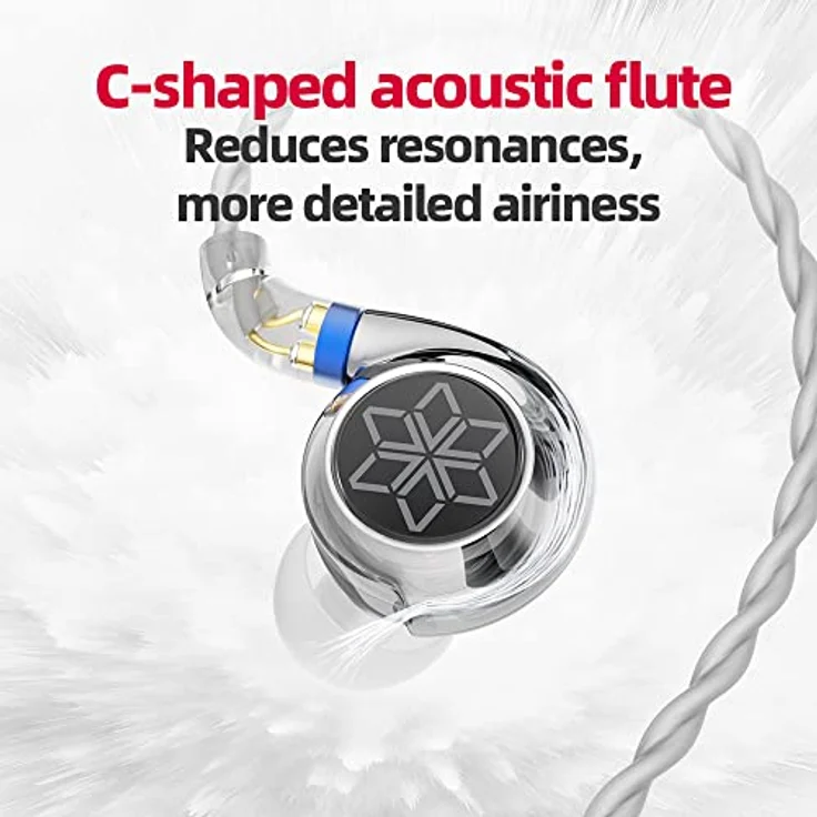 FiiO FD11 In-Ear Kopfhörer, Silber, dynamischer 10-mm-Treiber, N52-Neodym-Magneten, Hi-Res Audio zertifiziert – Bild 8