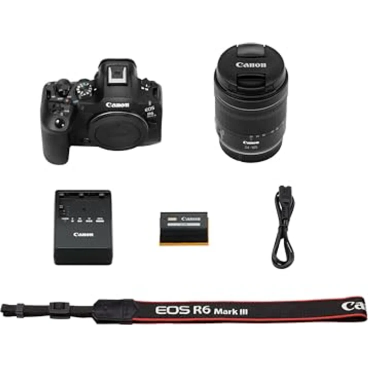 CANON EOS R6 Mark III Kit, spiegellose Systemkamera mit 32,5 MP, 24-105 mm Objektiv, 7,5 cm Touchscreen, WLAN, 8,5 Blendenstufen Stabilisierung – Bild 5