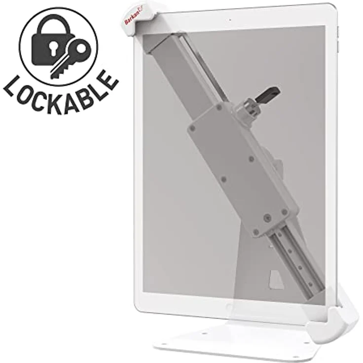 Barkan Lockable Tablet Mount Holder for 8.7-12 inch Devices, Anti-Theft, Desk Stand, 360 Degree Rotation Bracket, fits Apple iPad/Air/Mini, Samsung Galaxy Tab – Bild 3