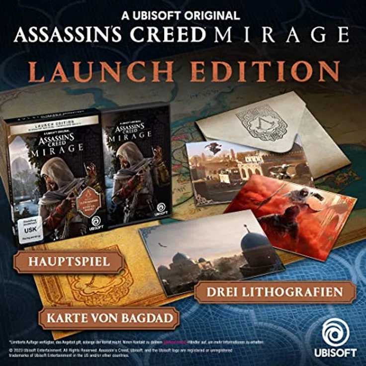 Assassin's Creed Mirage Launch Edition - [PlayStation 4] - Uncut - Preisvergleich – Bild 2