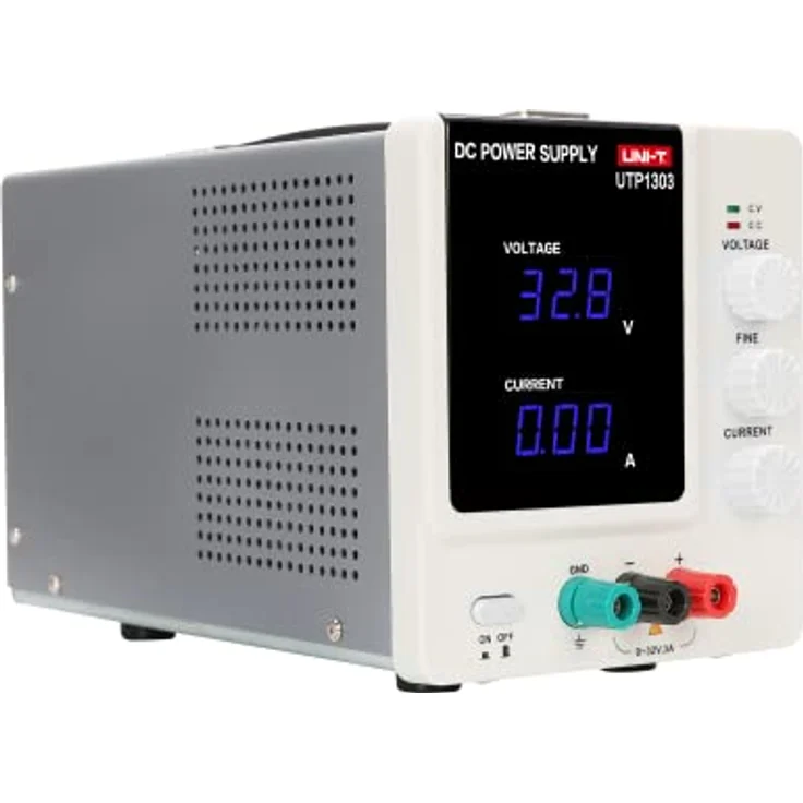 UNI-T Labornetzteil UTP1303, dimmbar für Spannung und Stromstärke, 200 Watt, blau – Bild 4
