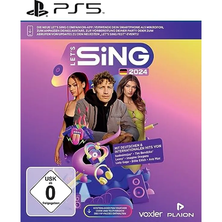 Let's Sing 2024 German Version (PlayStation 5)