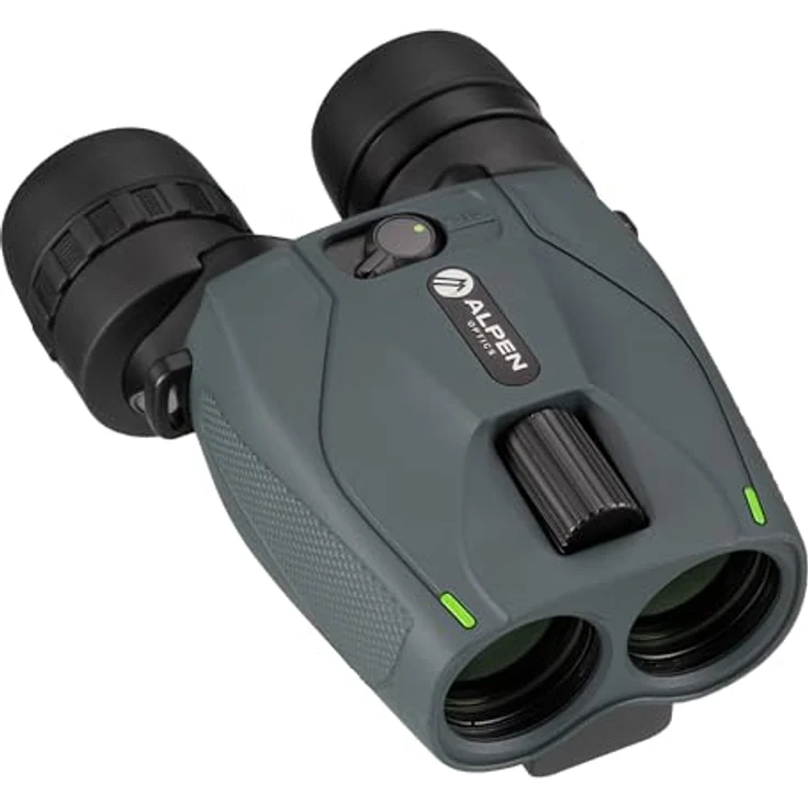 Alpen Optics Fernglas 16x30 HD mit Bildstabilisierung, UBX Vergütung, PXA Phasenbeschichtung, wassergeschützt, Dioptrienausgleich für Brillenträger – Bild 1