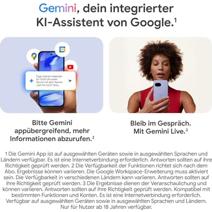 Google Pixel 9a: Android-Smartphone ohne SIM-Lock, mit KI-Kamera, 24 Stunden Akkulaufzeit und leistungsstarken Sicherheitsfunktionen – Peony, 128GB – Bild 5