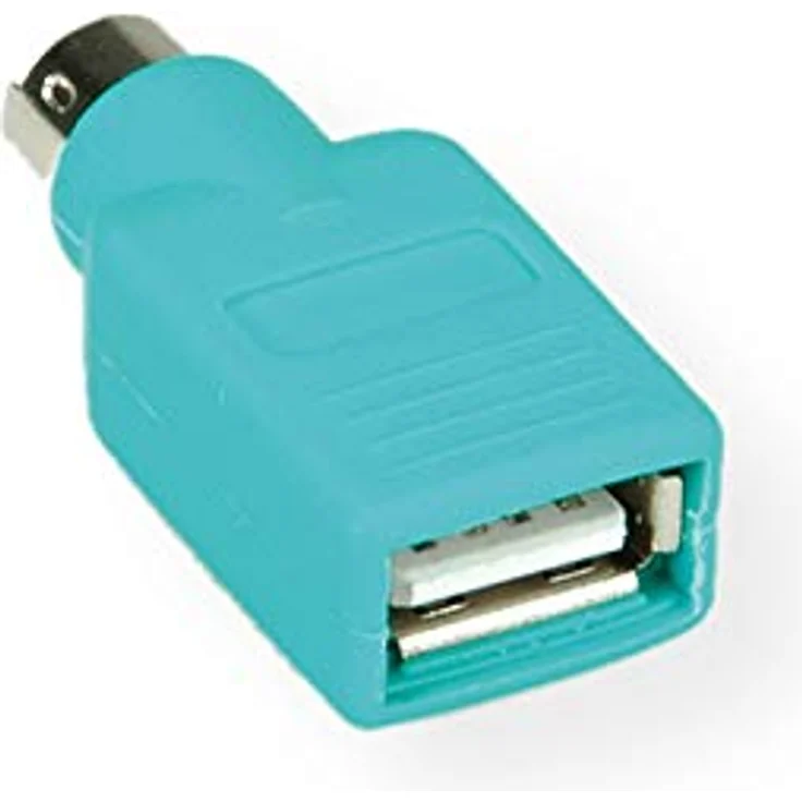 Value 12991072 PS-2 USB Maus-Adapter grün – Bild 2