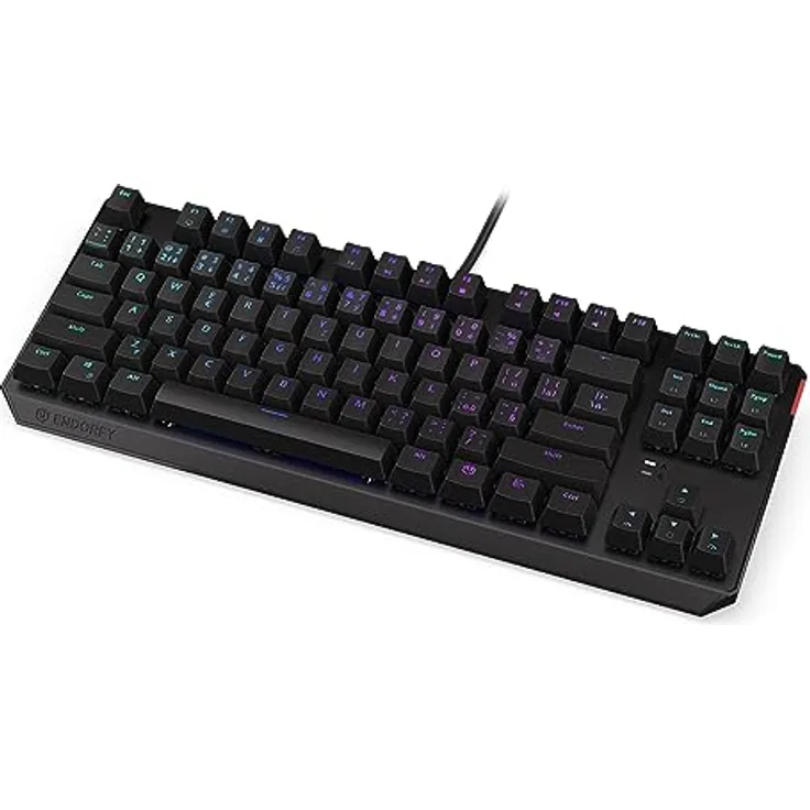 ENDORFY Thock TKL CZ Brown, Kailh Brown Tactile switches, TKL 80% Mechanical Keyboard, Czech Layout, ABS keycaps | EY5C003